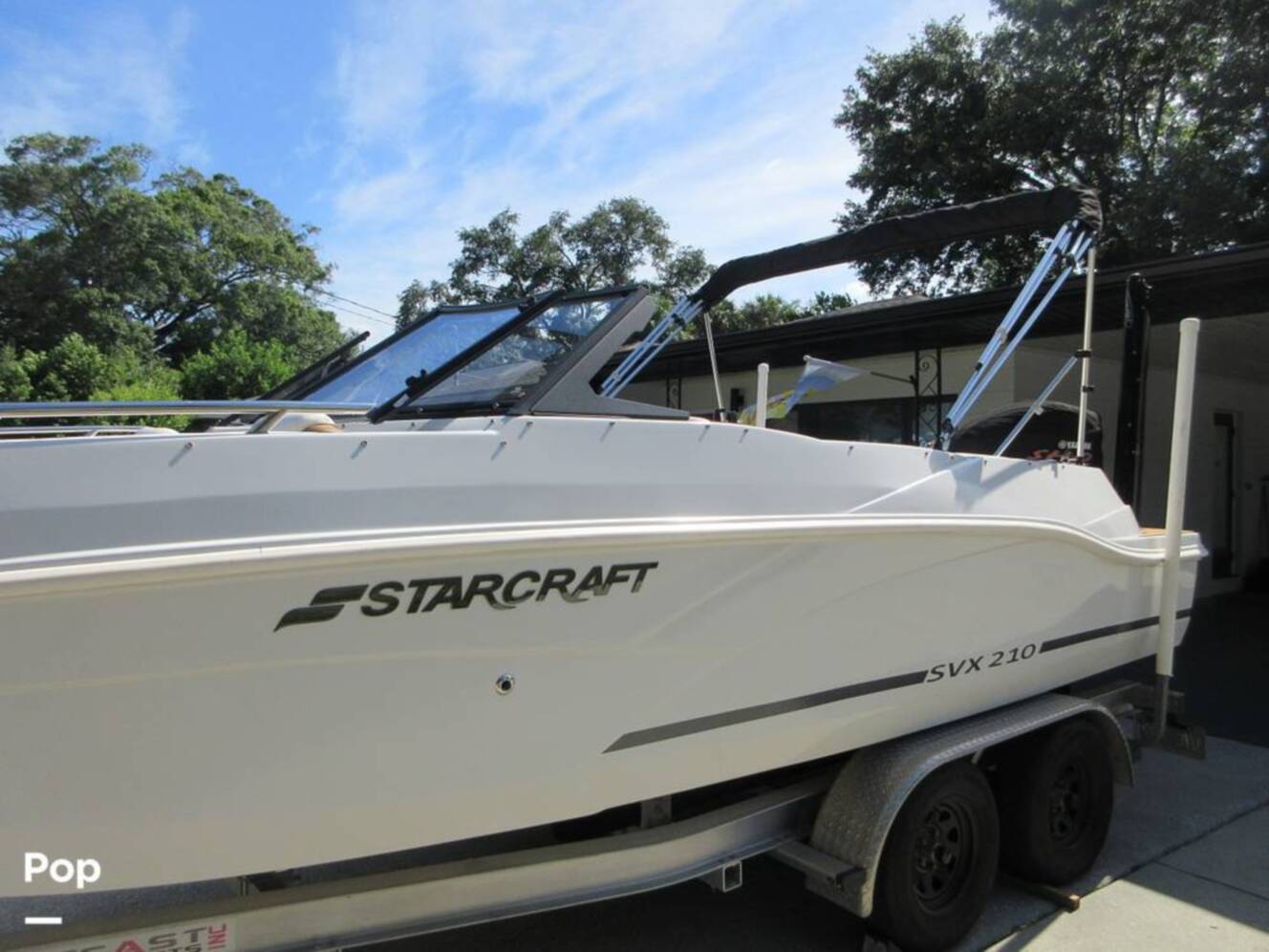A photo of this 2021 Starcraft SVX210 DC