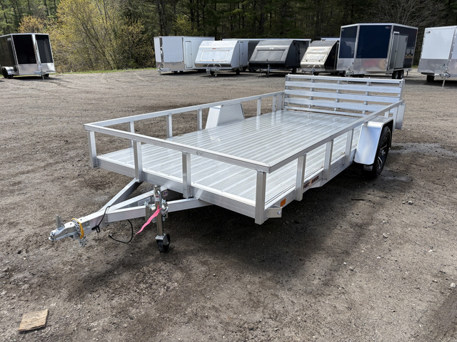 2026 SPORT HAVEN 7X14 3K Aluminum Utility Trailer W/Aluminum Deckin in Turner, ME