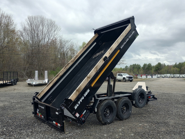 2026 SOUTHLAND 7X14 17K Hydraulic Dump Trailer W/Tarp Kit, Ramps, in Manchester, ME