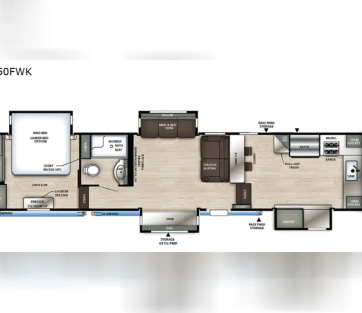 2021 Forest River RIVERSTONE RESERVE 3950FWK in carrollton GA