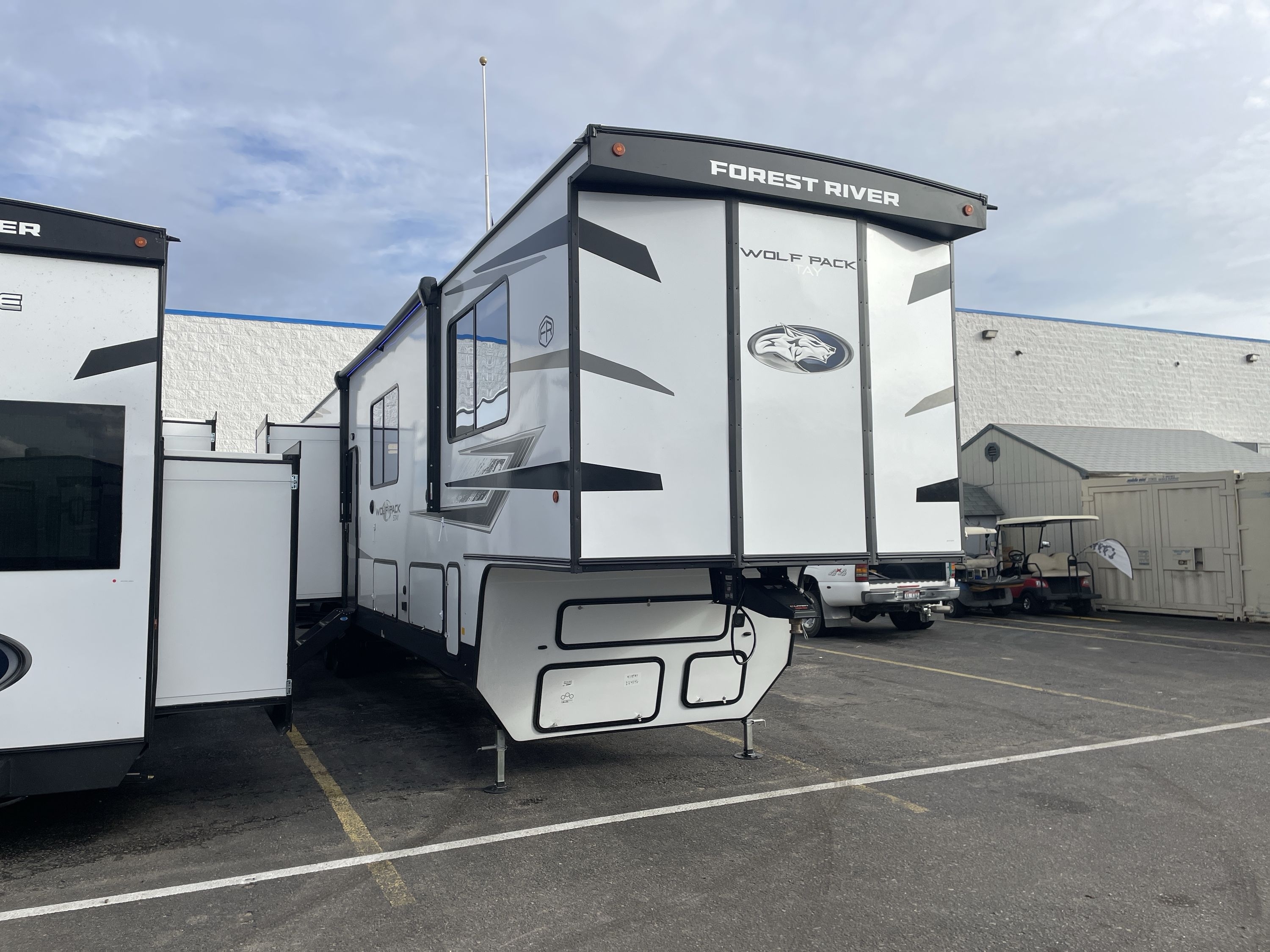 2026 Forest River WOLF PACK 411STAY Fifth Wheel Toy Hauler RV