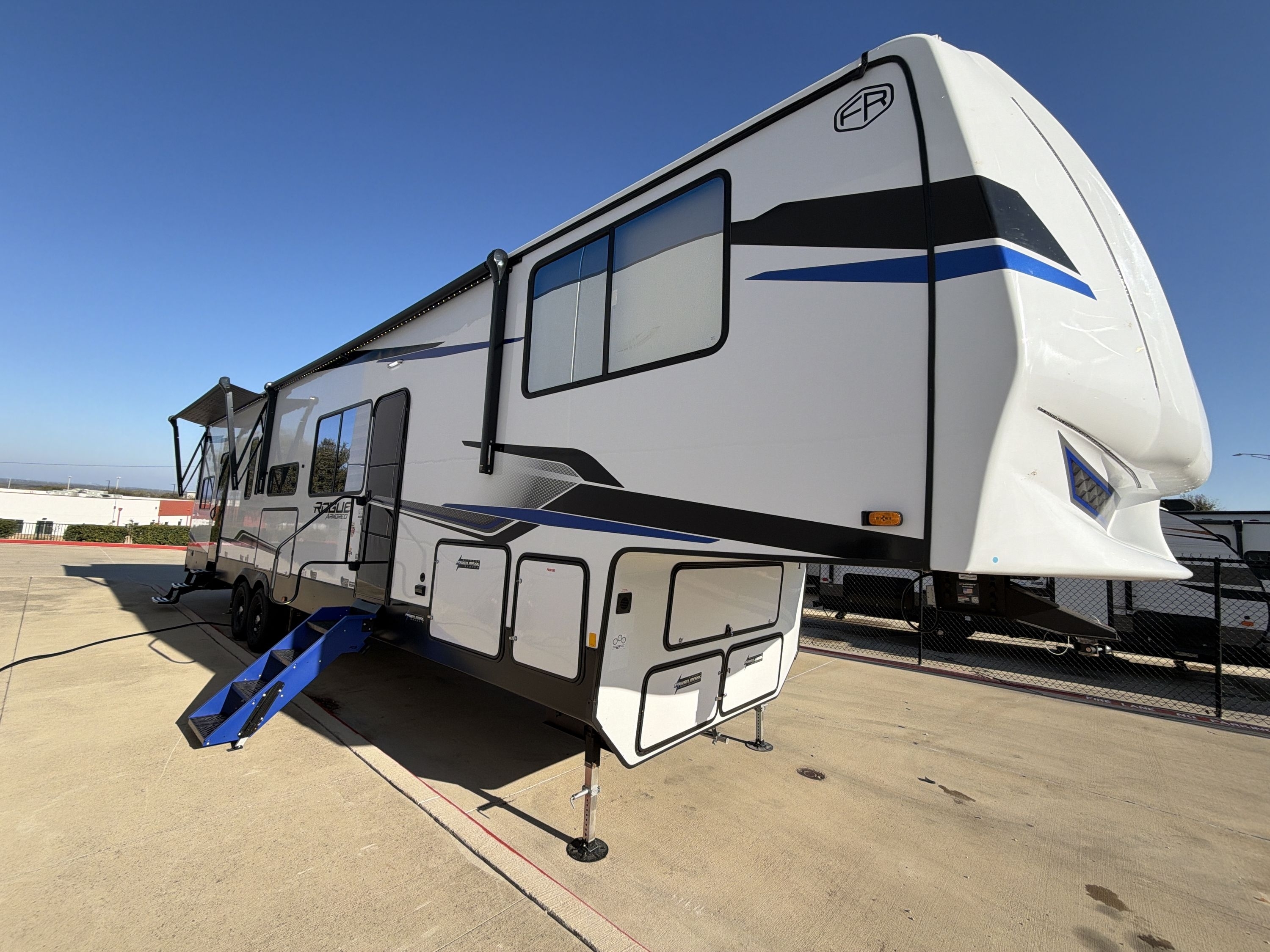 2026 Forest River ROGUE ARMORED 4015 Fifth Wheel Toy Hauler RV