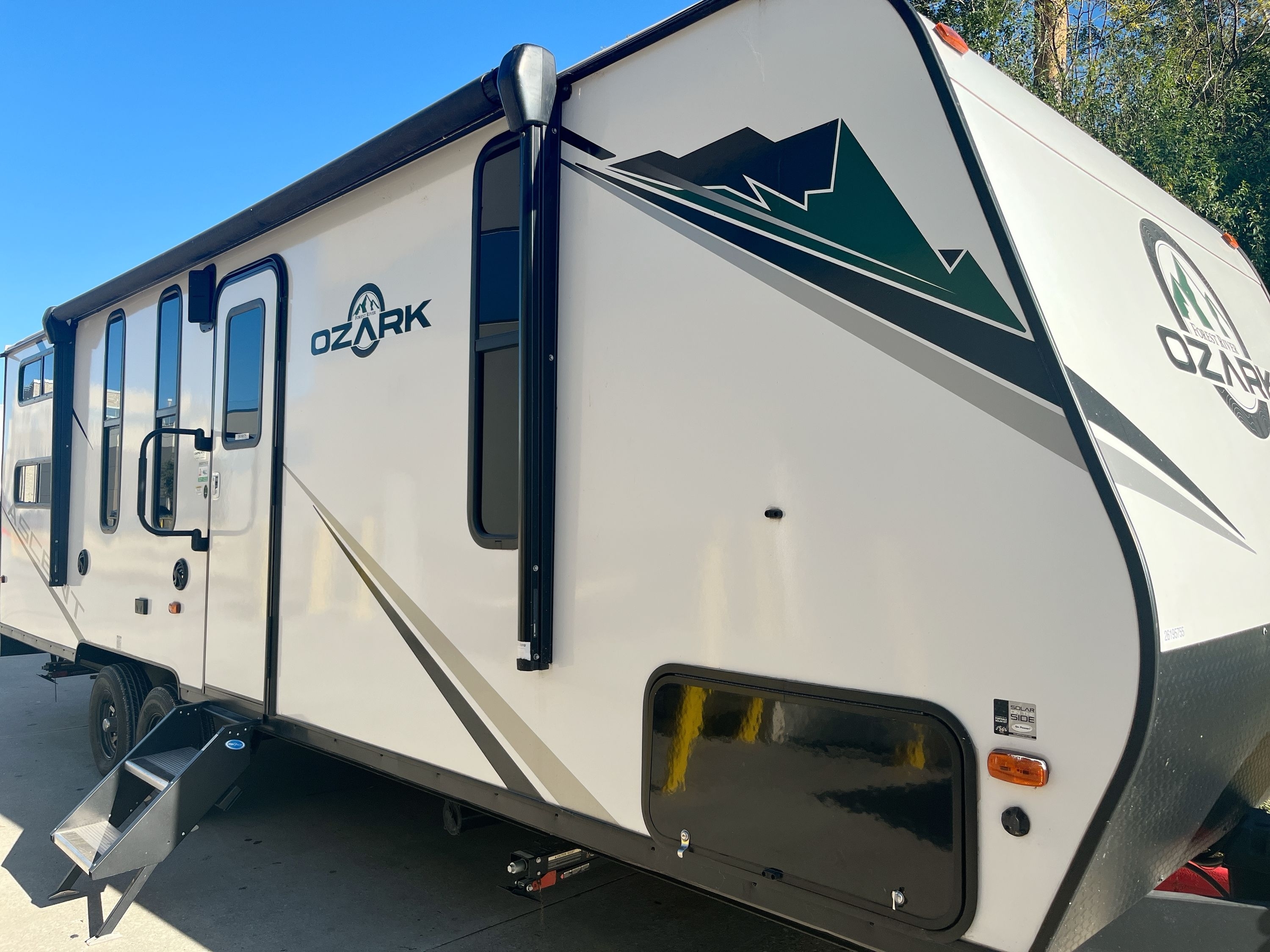 2023 Forest River OZARK 2500THX Travel Trailer Toy Hauler RV