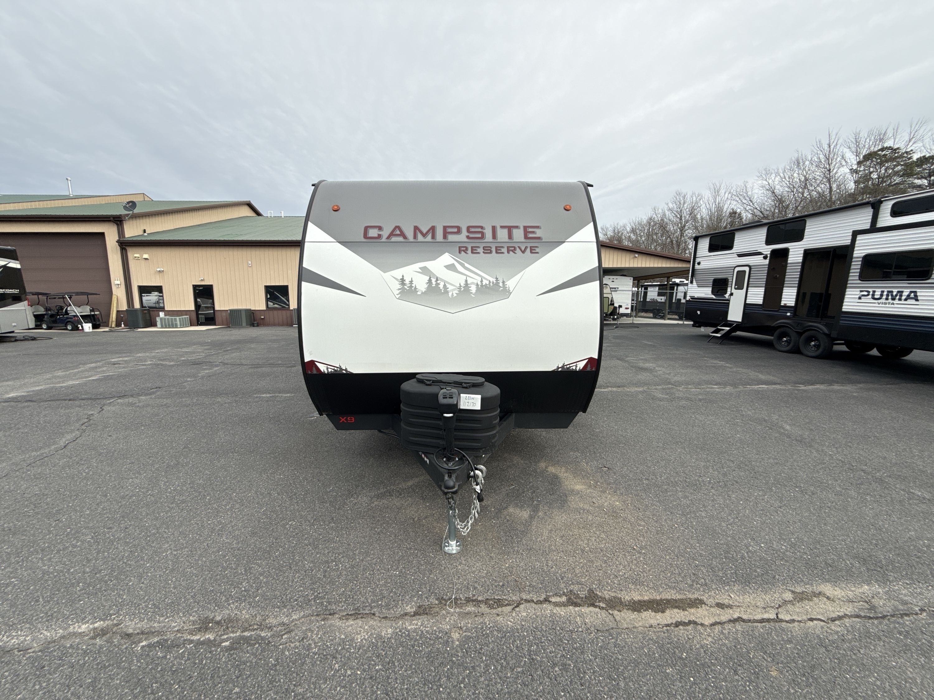 2026 Forest River CAMPSITE RESERVE 28SW Travel Trailer Toy Hauler RV