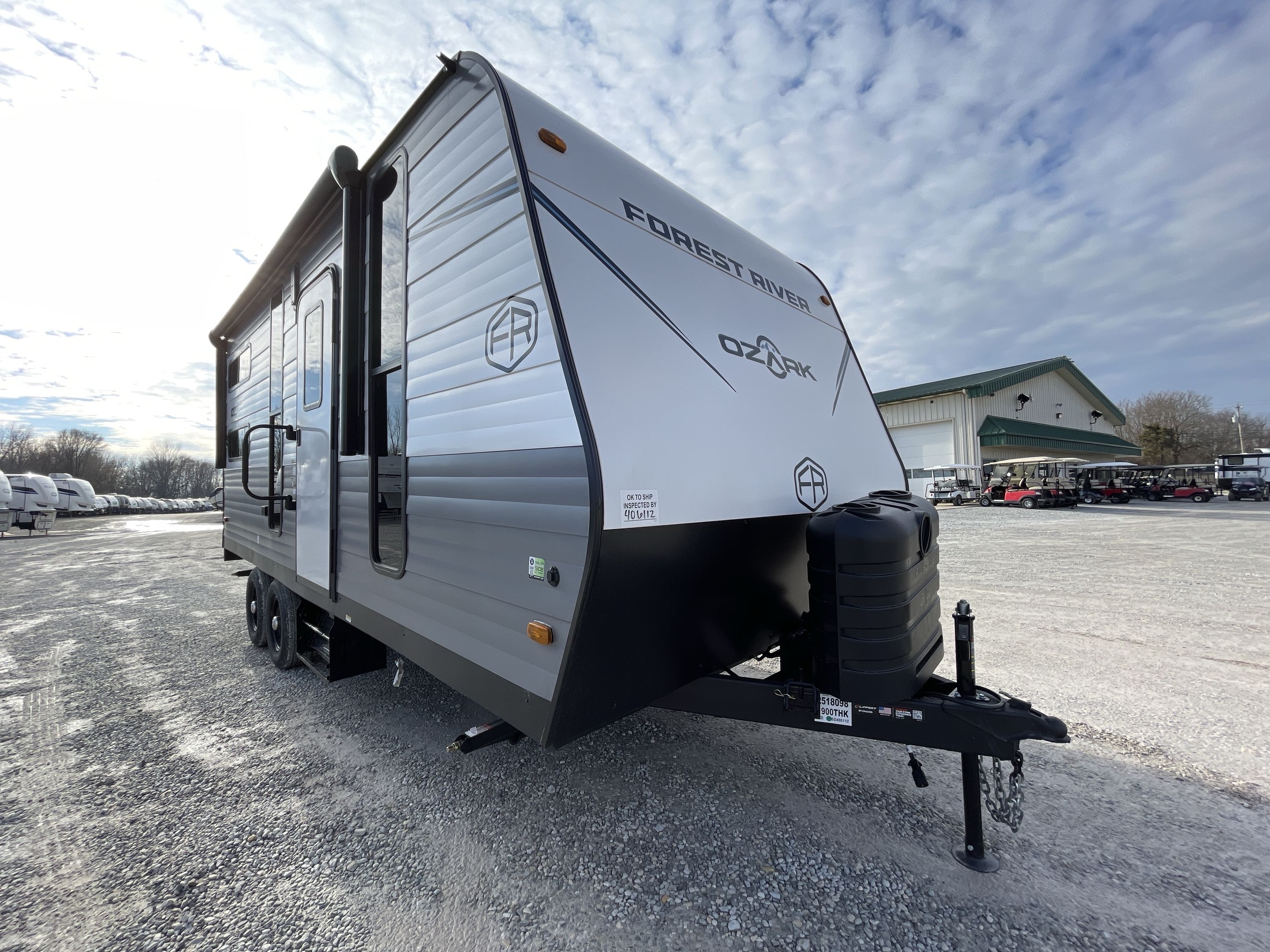2025 Forest River OZARK 1900THK Travel Trailer Toy Hauler RV