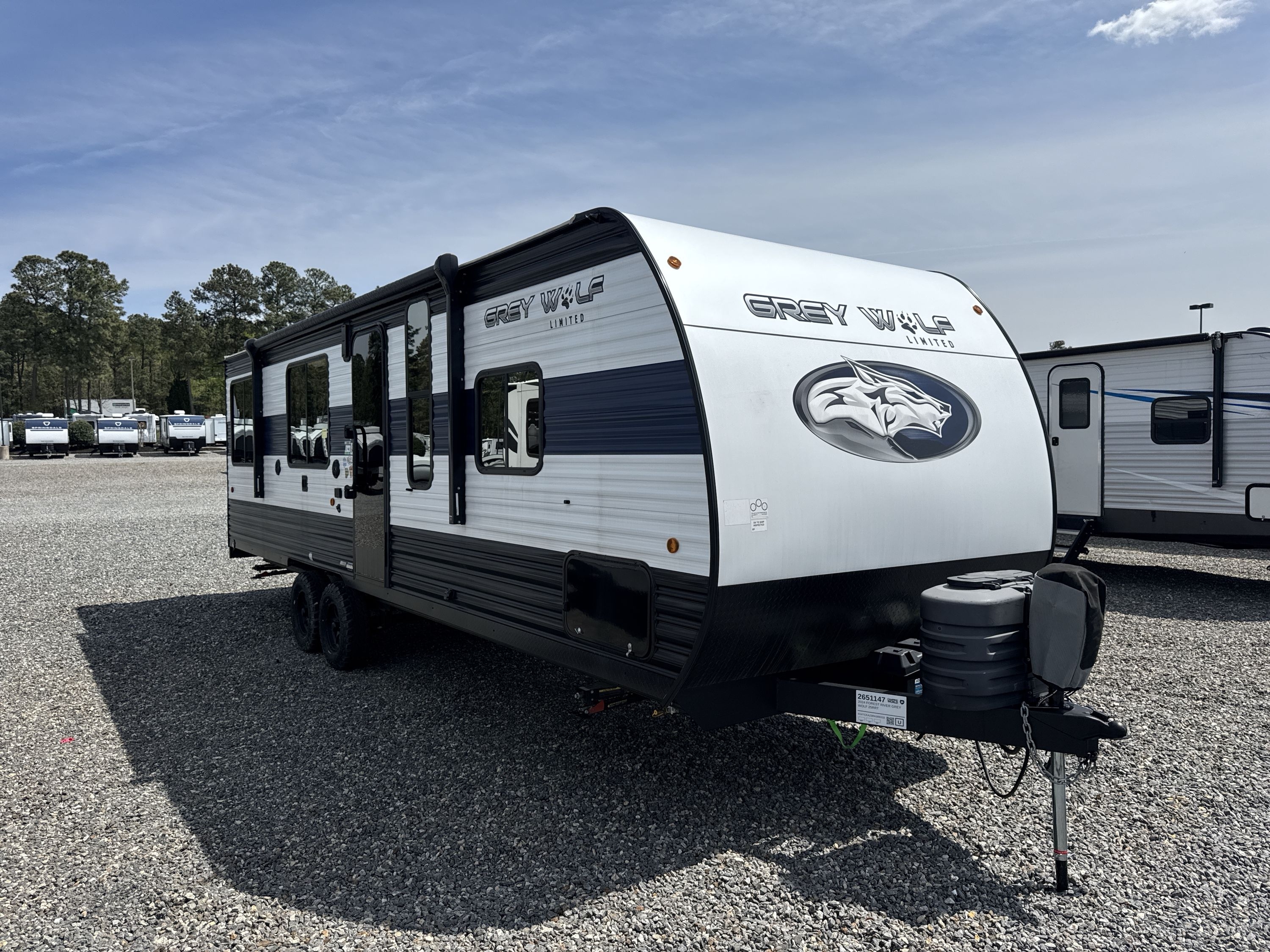 2024 Forest River GREY WOLF 25RRT Travel Trailer Toy Hauler RV