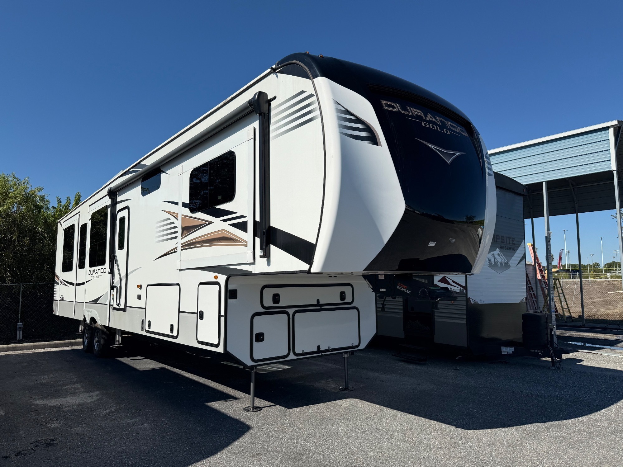 2023 K-Z Rv DURANGO GOLD 391RKF G391RKF in cocoa FL