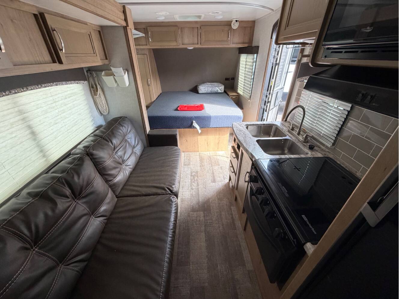 A photo of this 2020 Winnebago MICRO MINNIE 2106FBS