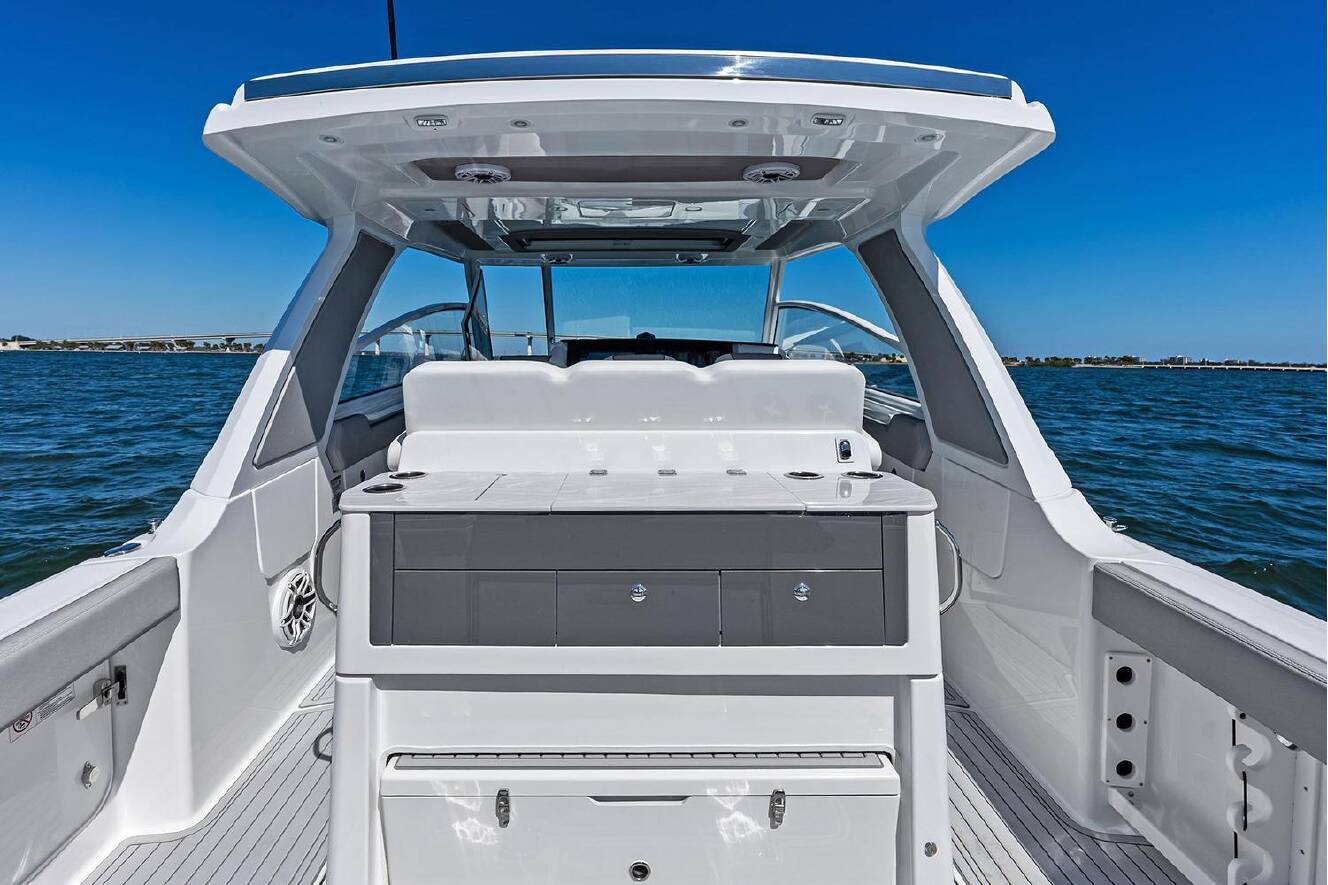 A photo of this 2026 Everglades 367CX