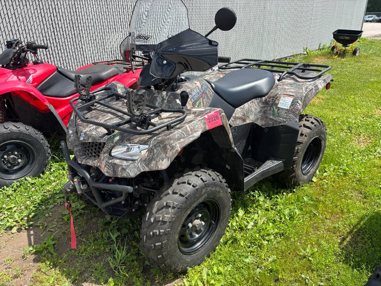 A photo of this 2022 Suzuki KingQuad 400ASi Camo