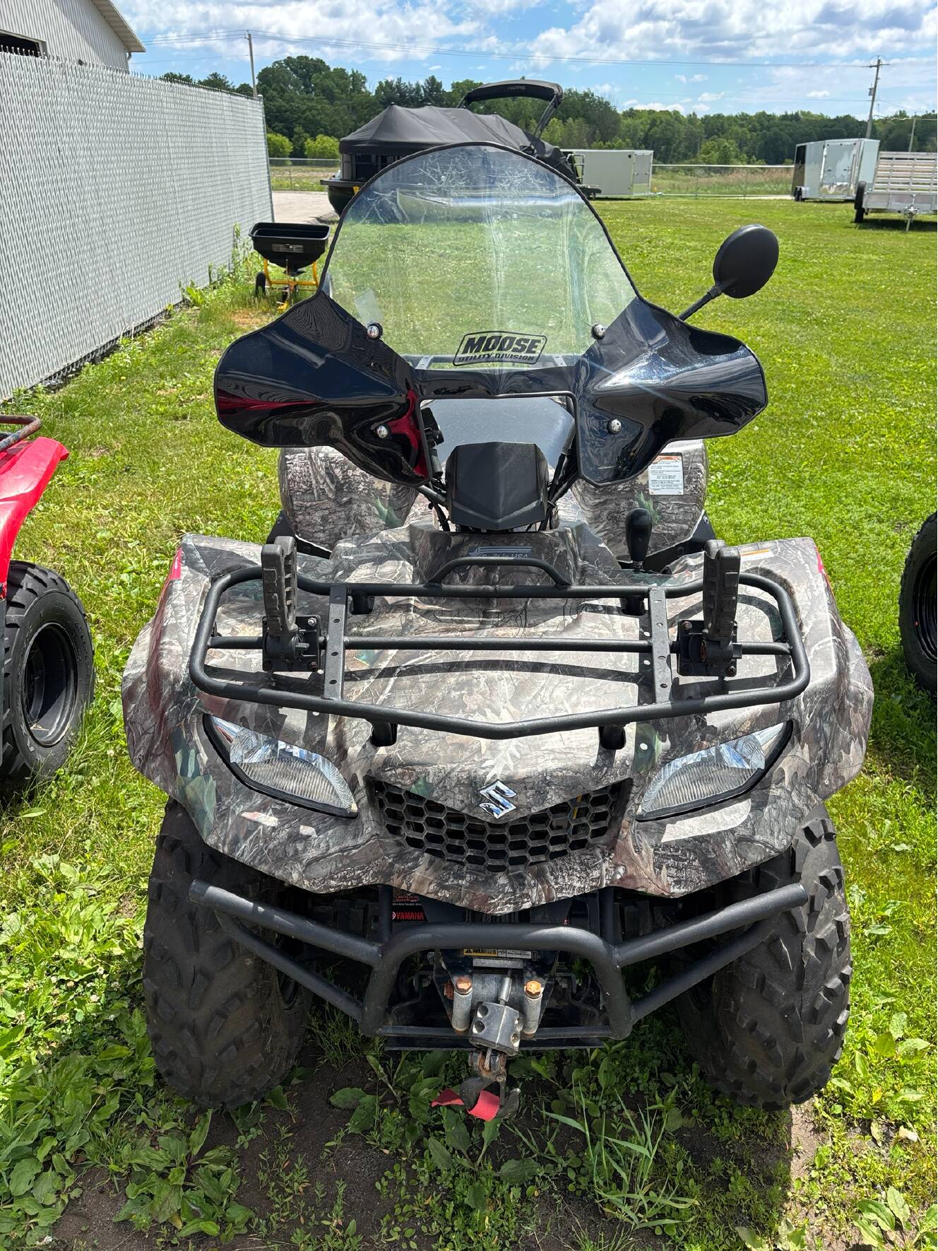 A photo of this 2022 Suzuki KingQuad 400ASi Camo