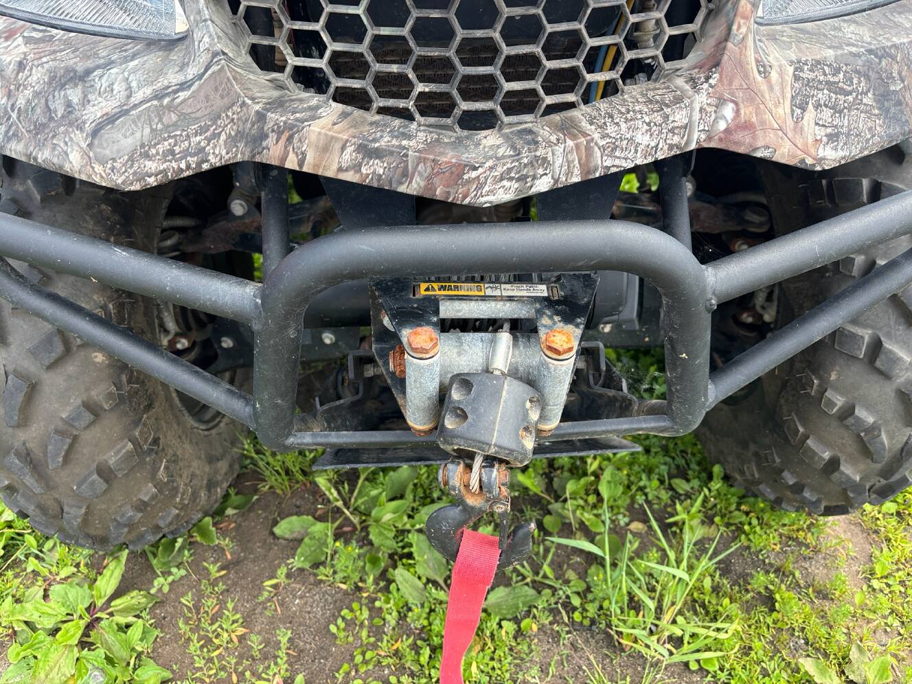 A photo of this 2022 Suzuki KingQuad 400ASi Camo