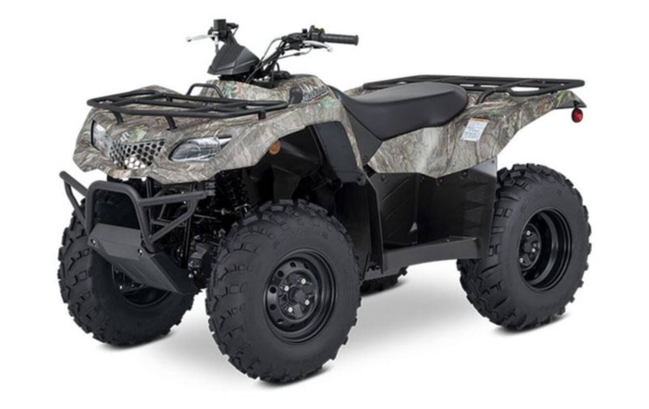A photo of this 2022 Suzuki KingQuad 400ASi Camo