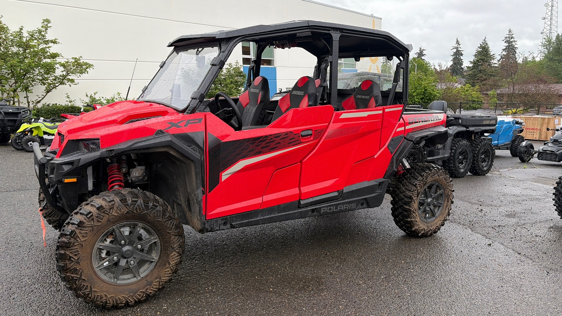 Red Polaris General Xp 4 1000 Four Wheelers For Sale - ATV Trader