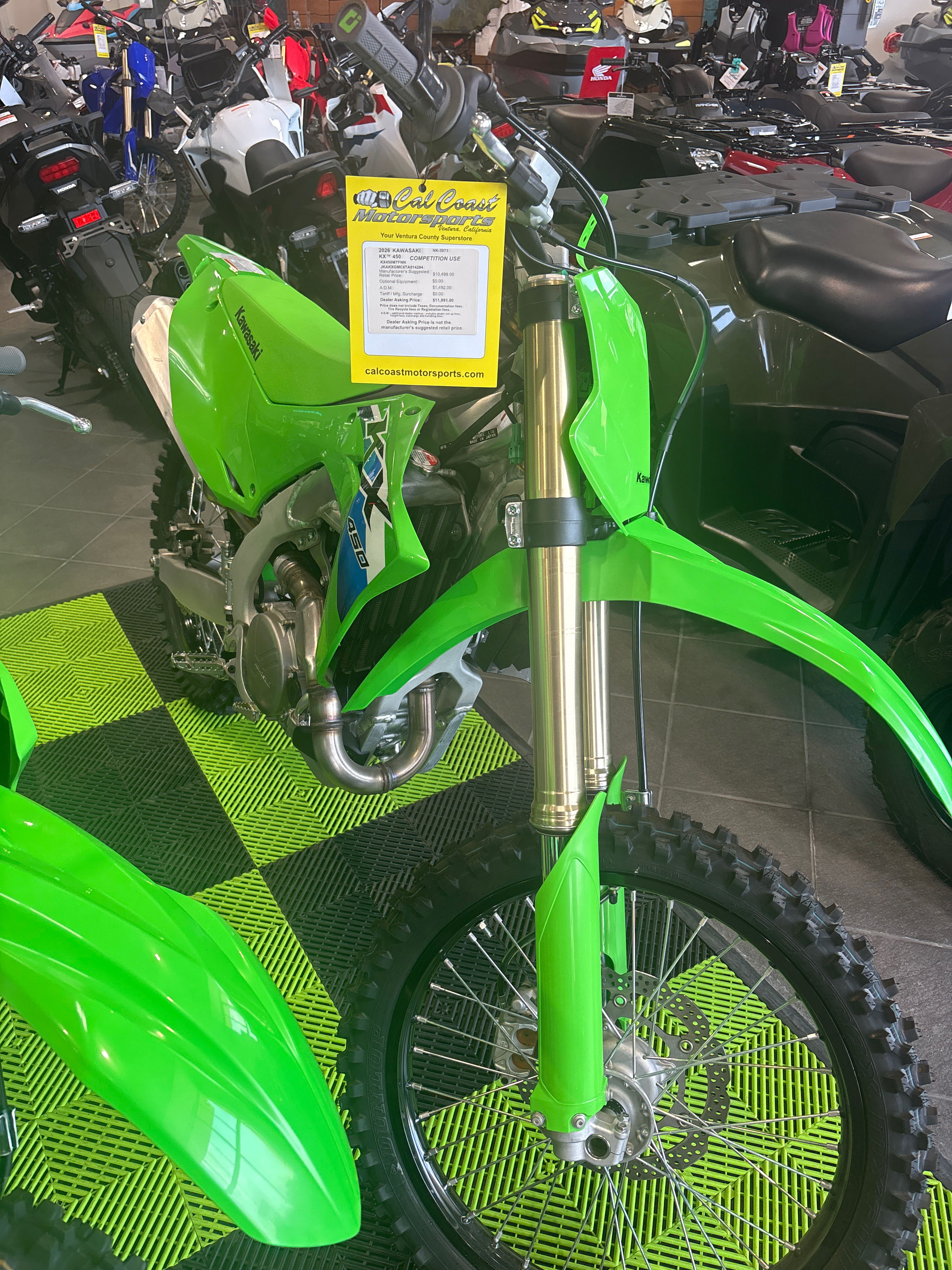 2026 Kawasaki KX 450 450 in Ventura, CA