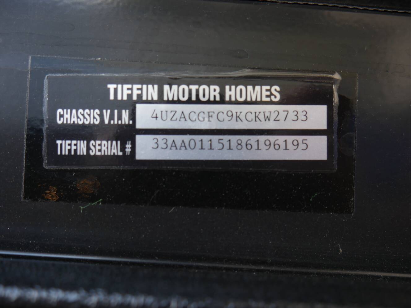 A photo of this 2019 Tiffin Motorhomes ALLEGRO 33AA