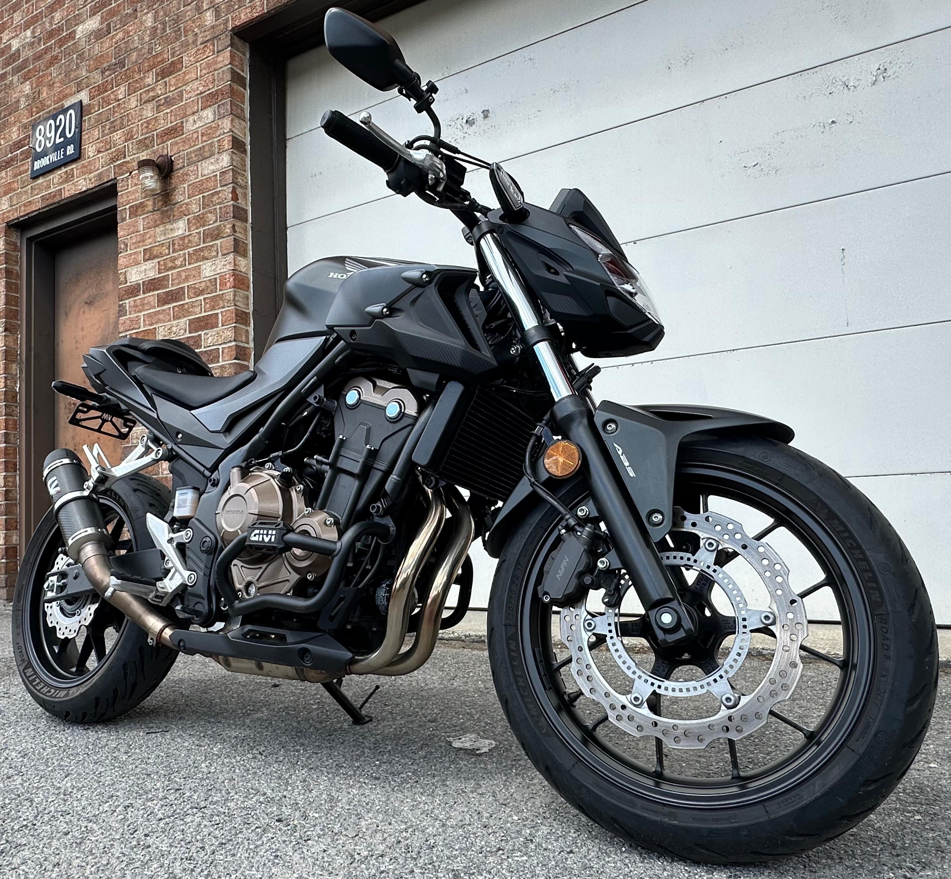 2021 Honda CB500F ABS 500F ABS in Silver Spring, MD