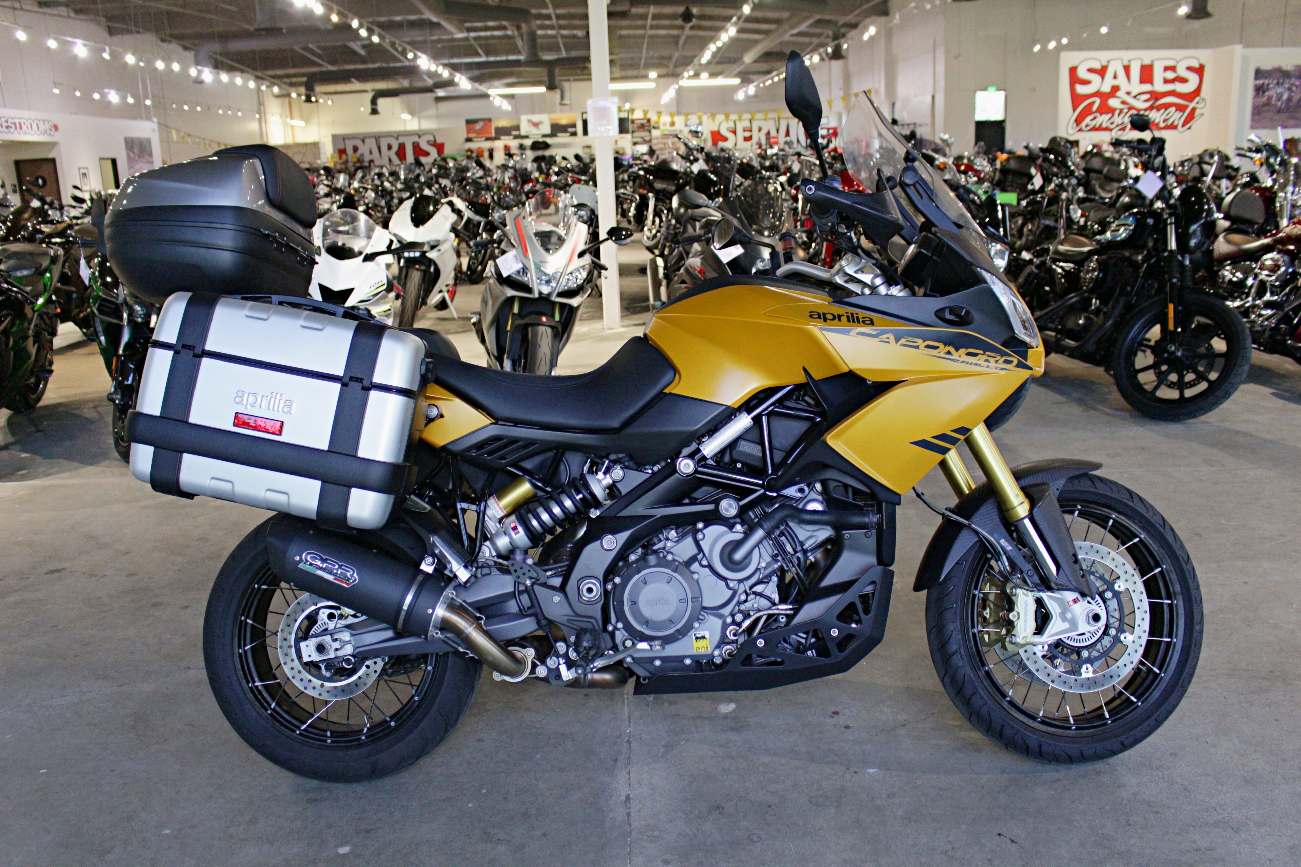 2016 Aprilia CAPONORD 1200 ABS RALLY 1200 ABS RALLY in Rancho Cordova, CA