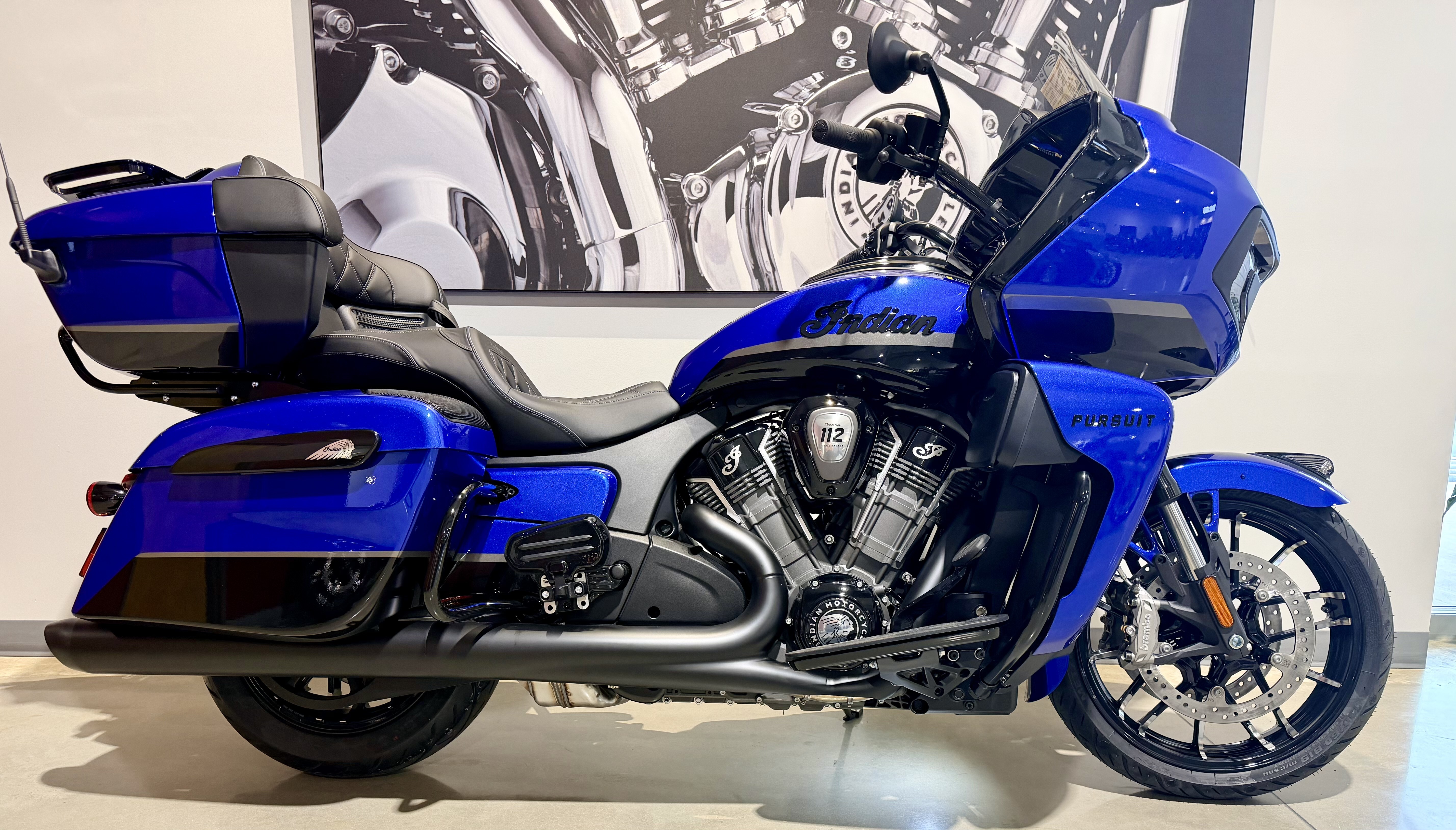 2026 Indian Motorcycle Pursuit® Dark Horse® with 112 and Powerband Audio Pack DARK HORSE in Carlisle, PA