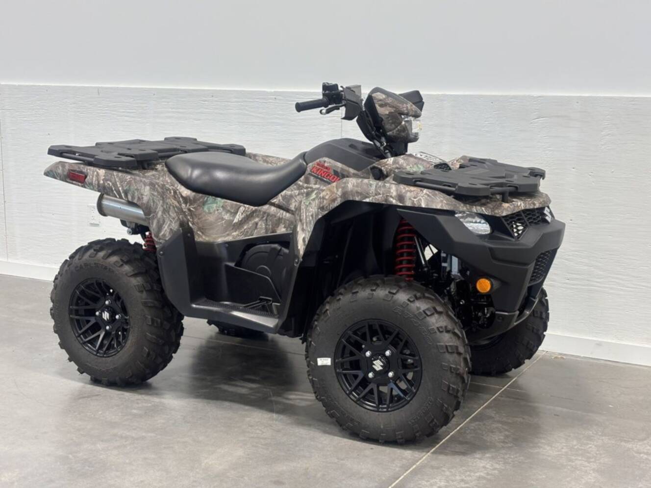 A photo of this 2025 Suzuki KingQuad 500 AXi Power Steering SE Camo
