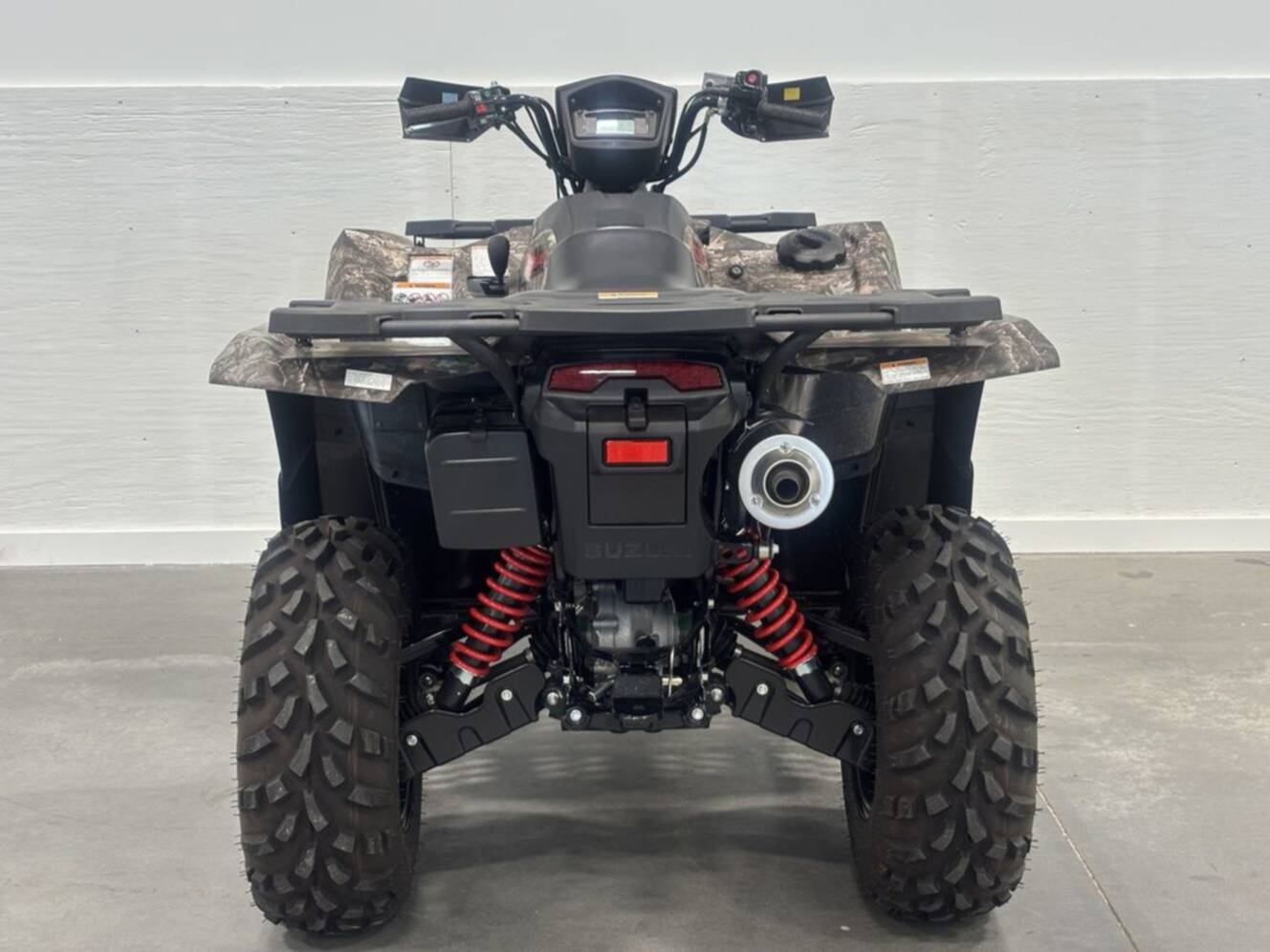 A photo of this 2025 Suzuki KingQuad 500 AXi Power Steering SE Camo