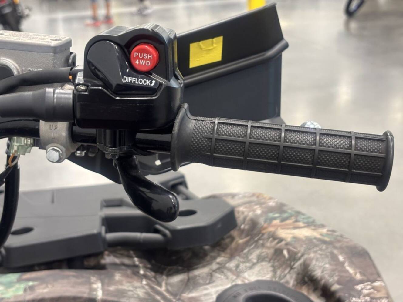 A photo of this 2025 Suzuki KingQuad 500 AXi Power Steering SE Camo
