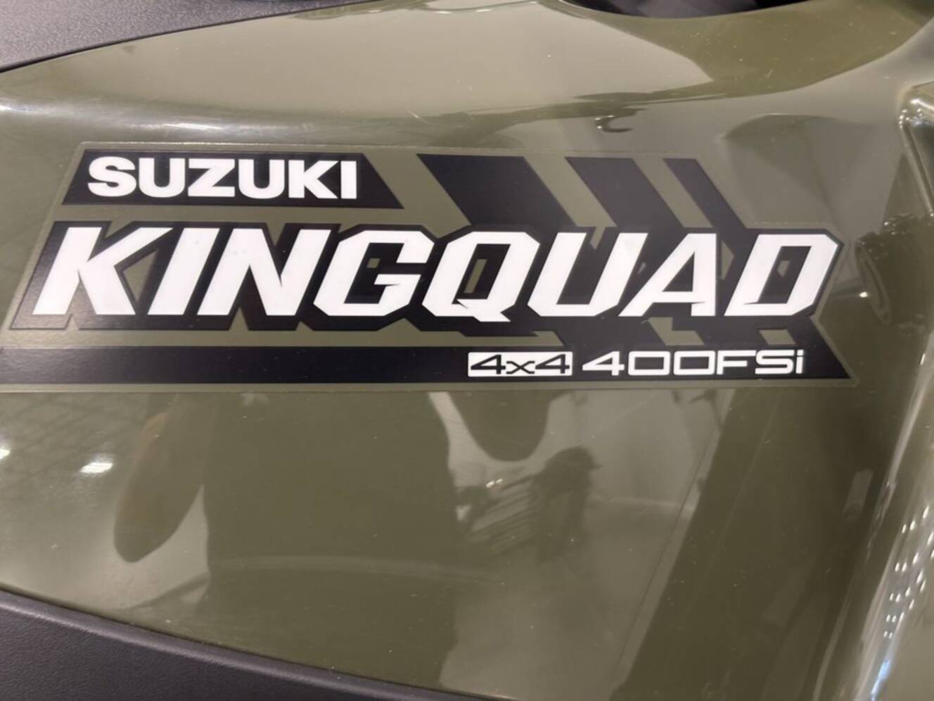 A photo of this 2025 Suzuki KingQuad 400 FSi