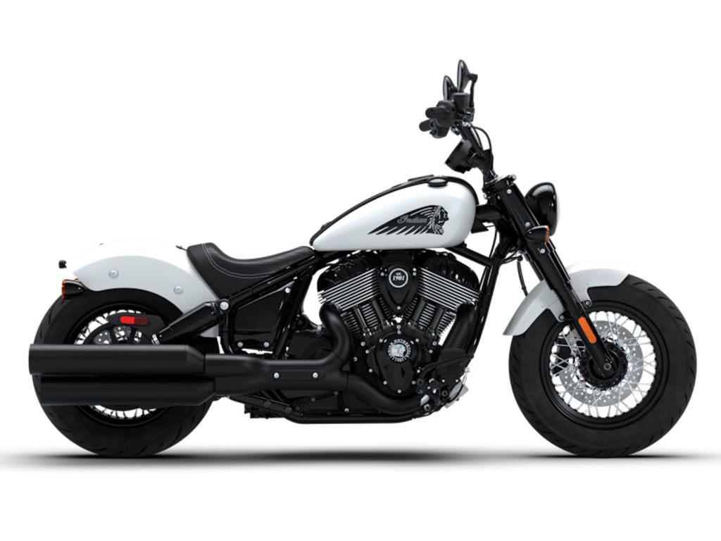 2026 Indian Chief Bobber Dark Horse Ghost White Metallic Smo DARK HORSE in Tucson, AZ
