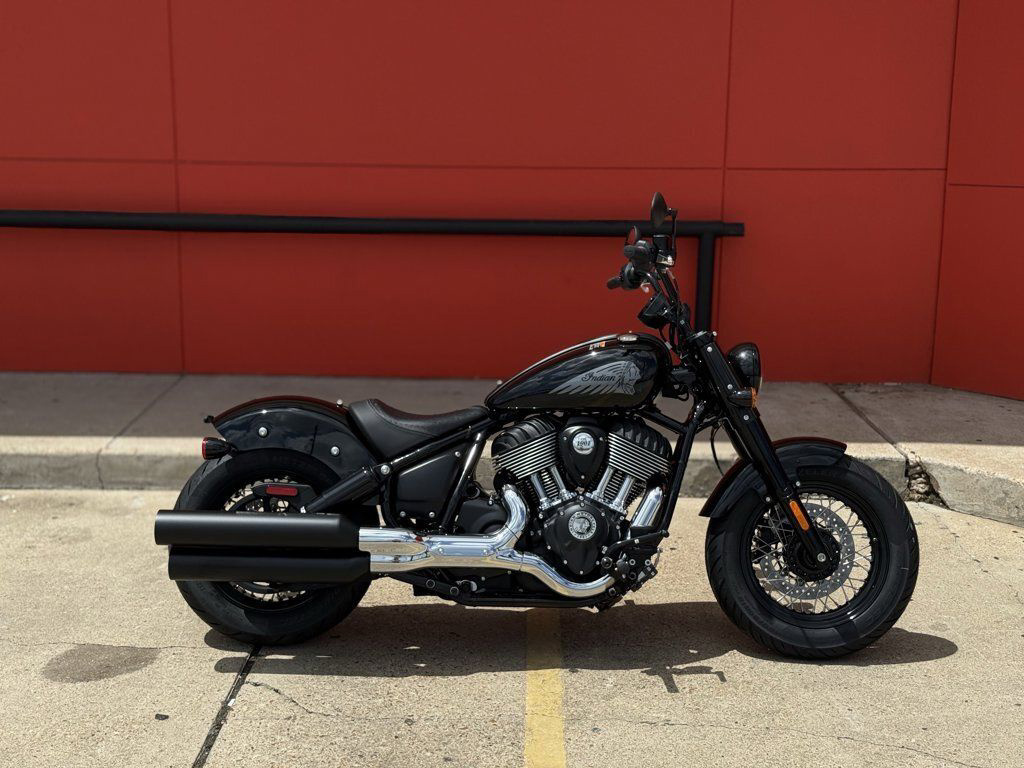 2026 Indian Chief Bobber Black Metallic BASE in Houston, TX