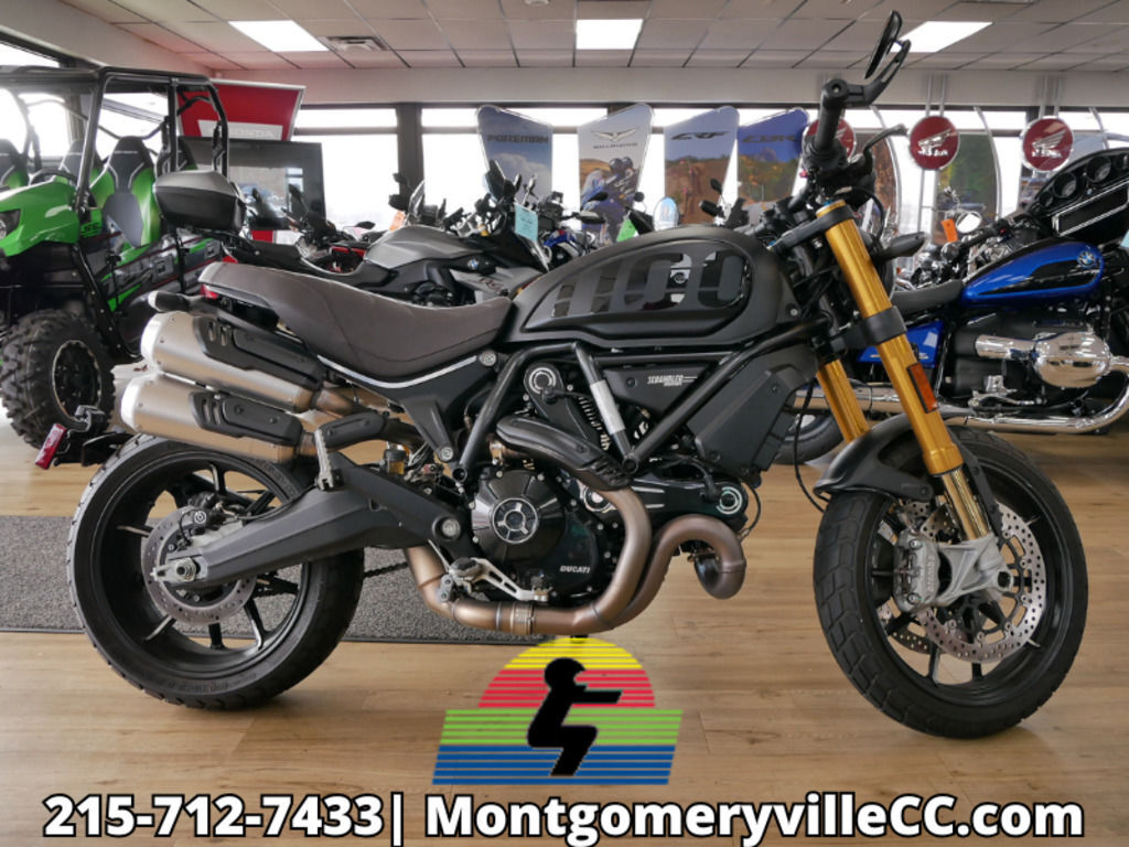 2022 Ducati Scrambler 1100 Sport PRO Matt Black 1100 SPORT PRO in Hatfield, PA