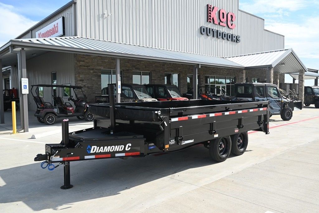 2026 Diamond C DOD 208 14' X 96" Dump w/ Fold-Down Sides in Caldwell, TX
