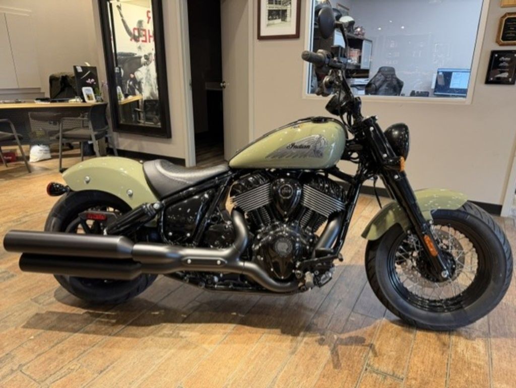 2026 Indian Motorcycle® Chief® Bobber Dark Horse® Moss Green DARK HORSE in Hagerstown, MD