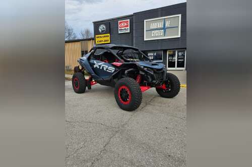 2026 Can-Am Maverick R X RS Dusty Navy & Legion Red in london KY