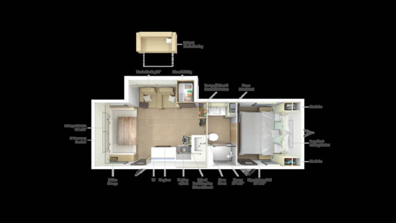 A photo of this 2026 Winnebago Thrive 25RLS