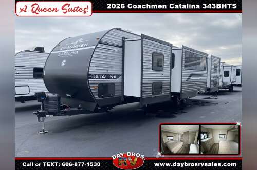2026 Coachmen Catalina Legacy Edition 343BHTS (2 Queen Beds) in london KY