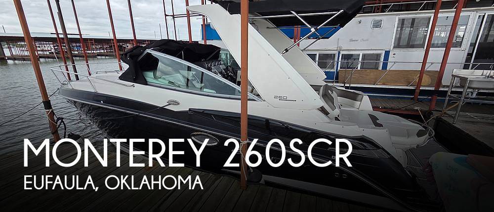 2013 Monterey 260 SCR Express Cruiser Boat boat