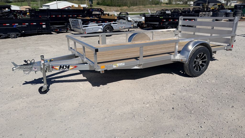 2026 H&H Trailers® 76" x 12' Aluminum Utility Trailer - Bi-fold Gate in Saint Joseph, MO