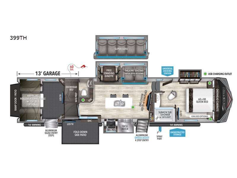 2022 Grand Design Momentum 399TH in mesa AZ