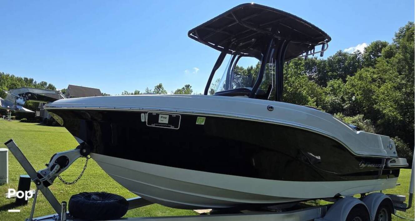 A photo of this 2021 Crownline Finseeker 200CC