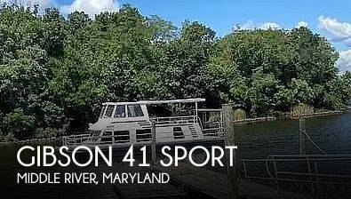1996 Gibson 41 SPORT Houseboat boat
