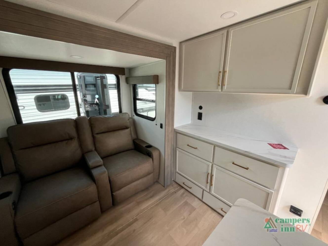 A photo of this 2027 Grand Design Transcend Xplor 335BHT