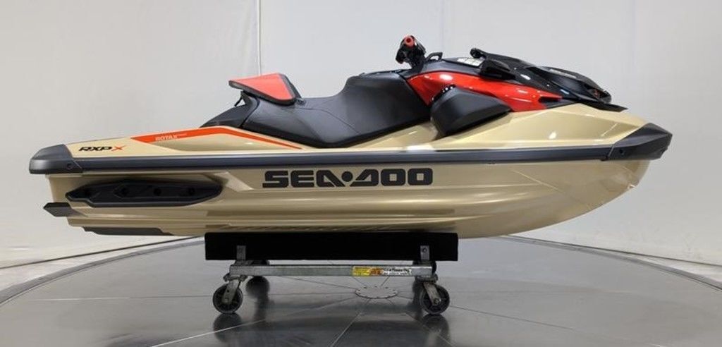 2025 Sea-Doo RXP-X 325 Tech, BRP Premium A, iBR Metallic Tan / La X 325 in Maumee, OH
