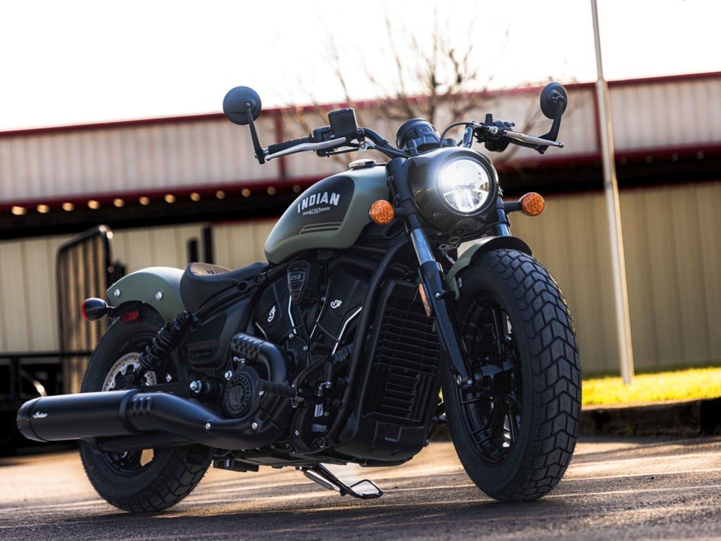 2026 Indian Motorcycle® Scout® Bobber Limited +Tech Moss Green Smoke LIMITED + TECH in New Braunfels, TX