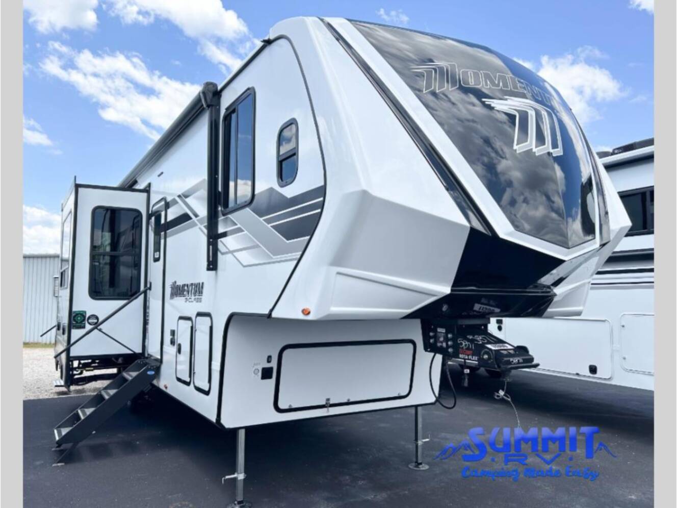 A photo of this 2027 Grand Design Momentum G-Class 320G
