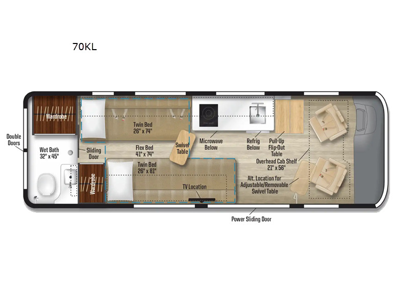 2022 Winnebago Boldt 70KL Q70KL in baton rouge LA