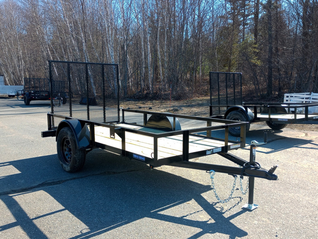 2026 TRIPLE CROWN 5X10 Powder Coated Utility Trailer W/Rear Ramp Gat in Manchester, ME
