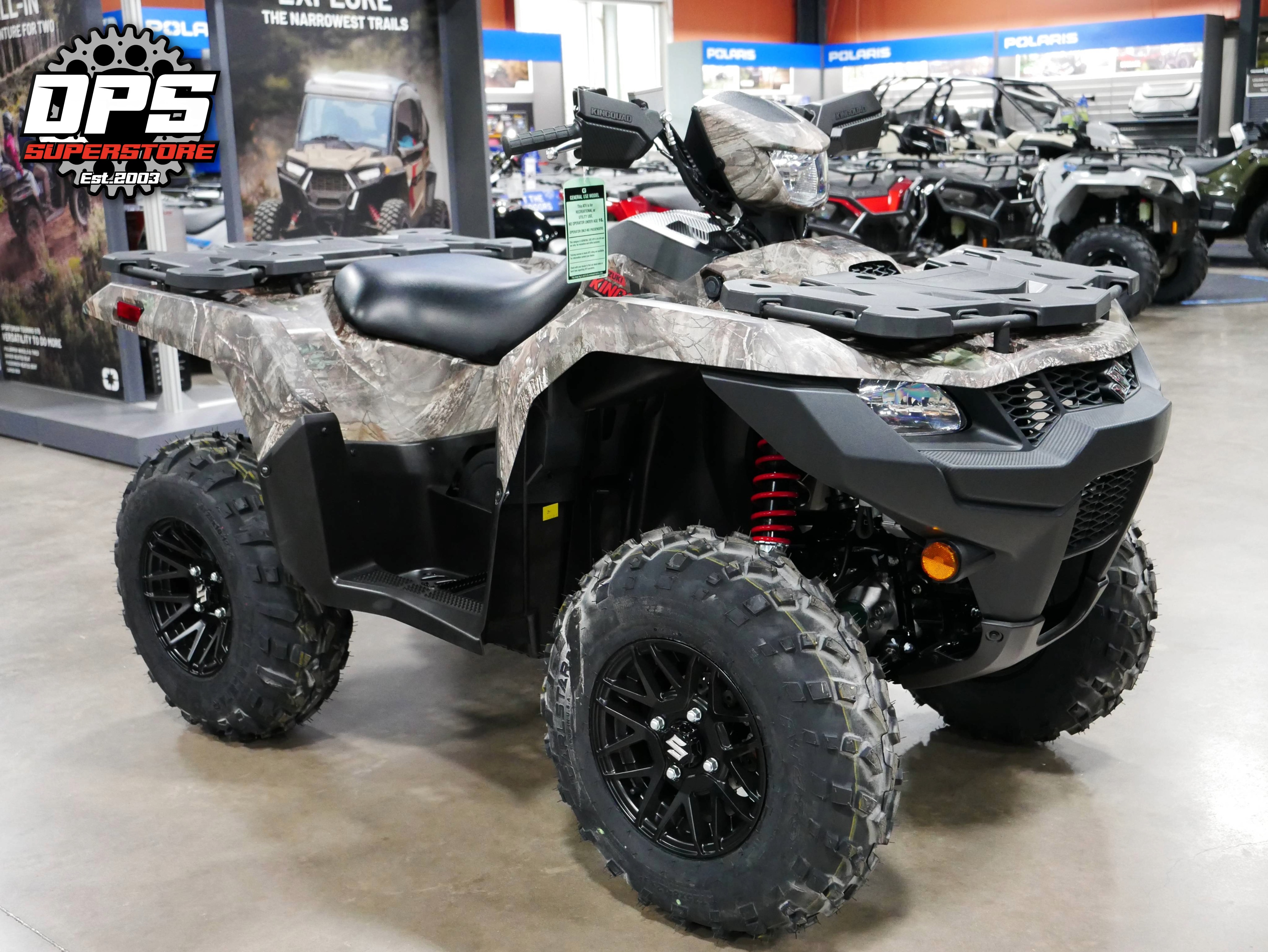 2025 Suzuki KingQuad 750AXi Power Steering SE Camo in salisbury MD