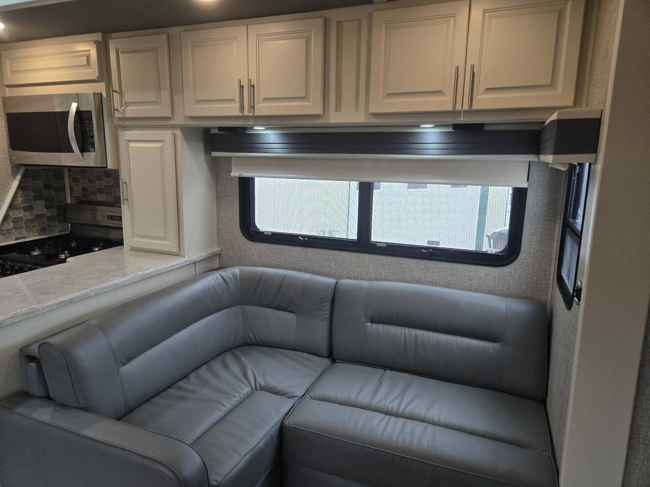 A photo of this 2021 Luxe TOY HAULER 48FB