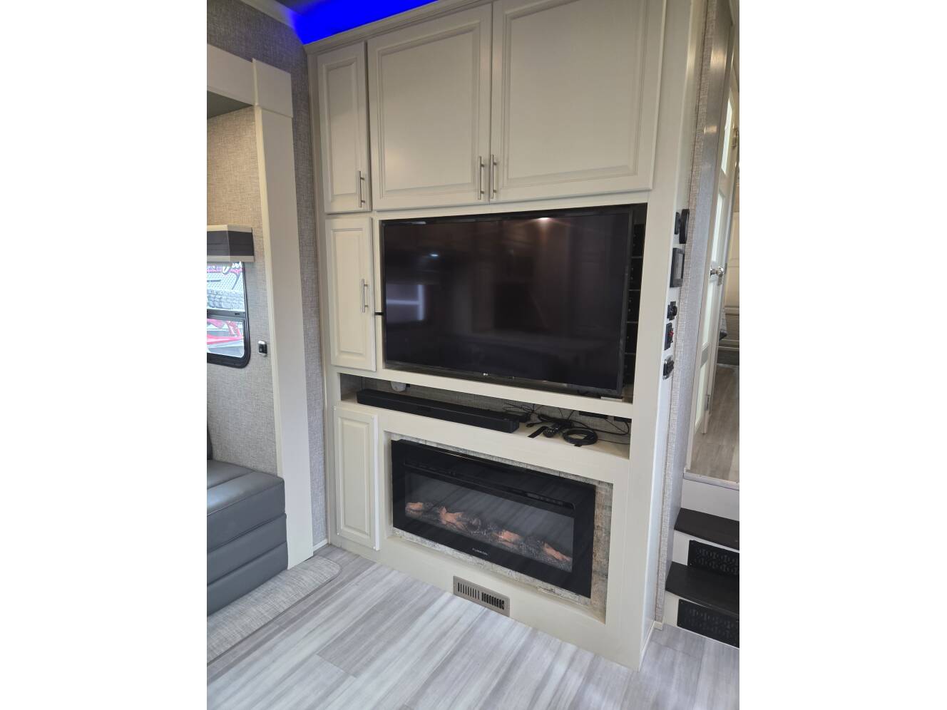 A photo of this 2021 Luxe TOY HAULER 48FB