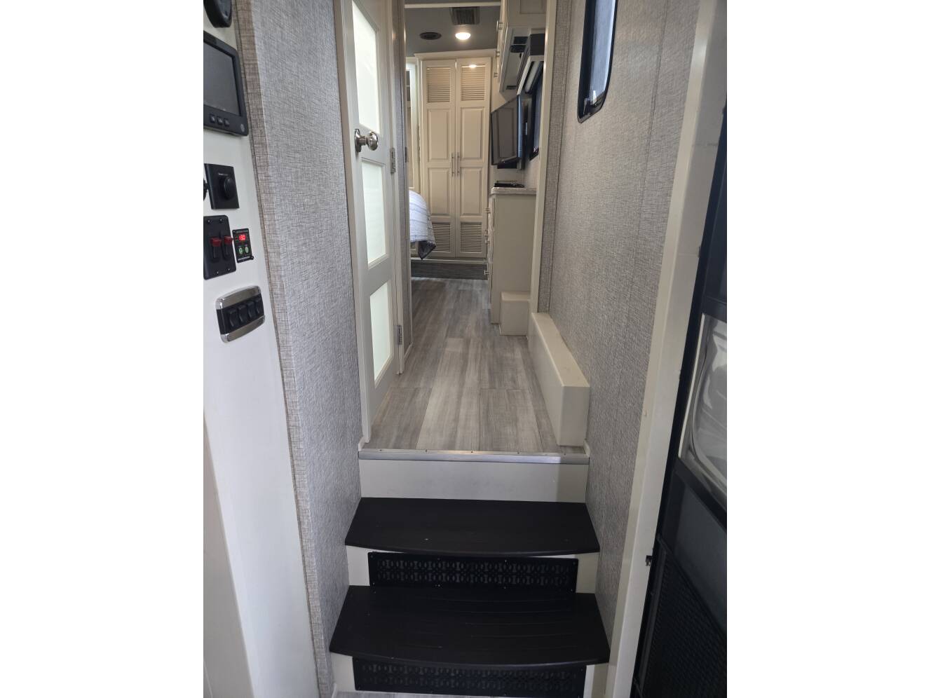 A photo of this 2021 Luxe TOY HAULER 48FB